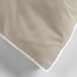 Housse de couette 240 x 220 cm coton lav&eacute; 57 fils Linette Beige, image n° 4