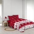 Housse de couette 240 x 220 cm en microfibre de flanelle Flocon, image n° 5