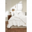 Housse de couette 240 x 220 cm Lin lavé français Soline Blanc, image n° 5