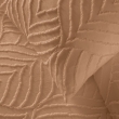 Housse de couette 240 x 220 cm microfibre unie tuft&eacute;e HELTIE + 2 taies Mocha, image n° 3