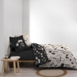 Housse de couette 240 x 220 cm percale de coton 78 fils + 2 taies Iris, image n° 3