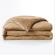 Housse de Couette 240 x 220 cm - Satin d’Eucalyptus Uni Lysandre Camel, image n° 4