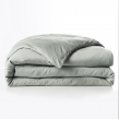 Housse de Couette 240 x 220 cm - Satin d’Eucalyptus Uni Lysandre Lichen, image n° 4