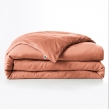 Housse de Couette 240 x 220 cm - Satin d’Eucalyptus Uni Lysandre Terracotta, image n° 4