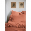 Housse de Couette 240 x 220 cm - Satin d’Eucalyptus Uni Lysandre Terracotta, image n° 3