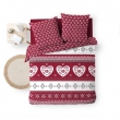 Housse de couette 260 x 240 cm coton 42 fils + 2 taies Alpage, image n° 5