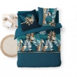 Housse de couette 260 x 240 cm Coton 42 fils Alianor bleu, image n° 1