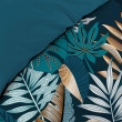Housse de couette 260 x 240 cm Coton 42 fils Alianor bleu, image n° 3