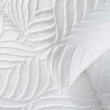 Housse de couette 260 x 240 cm microfibre unie tuftee heltie Blanc, image n° 3