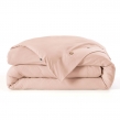 Housse de couette 260 x 240 cm - Percale de coton 120 fils - PERRINE Blush, image n° 4