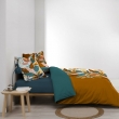 Housse de couette 260 x 240 cm percale de coton 78 fils imprimé  Yucca, image n° 4