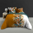 Housse de couette 260 x 240 cm percale de coton 78 fils imprimé  Yucca, image n° 1