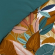 Housse de couette 260 x 240 cm percale de coton 78 fils imprimé  Yucca, image n° 2