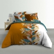 Housse de couette 260 x 240 cm percale de coton 78 fils imprimé  Yucca, image n° 3
