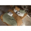 Housse de couette 280 x 240 cm King Size - Double gaze - MILA Camel, image n° 5