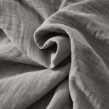 Housse de couette 280 x 240 cm King Size - Double gaze - MILA Granit, image n° 6