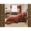 Housse de couette 280 x 240 cm King Size - Double gaze - MILA Terracotta, image n° 3