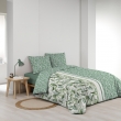 Housse de couette 3 pièces 240 x 220 cm coton 42 fils + 2 taies Eleonore, image n° 3