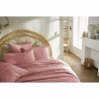 Housse de couette 57 fils 240 x 220 cm jeanne rose boisé Vieux rose, image n° 1