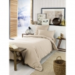 Housse de couette chaude en flanelle 140 x 200 cm Candice Beige, image n° 1