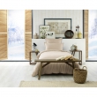 Housse de couette chaude en flanelle 140 x 200 cm Candice Beige, image n° 2