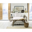 Housse de couette chaude en flanelle 140 x 200 cm Candice Blanc, image n° 2