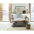 Housse de couette chaude en flanelle 140 x 200 cm Candice Gris chambré, image n° 2