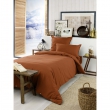 Housse de couette chaude en flanelle 140 x 200 cm Candice Orange, image n° 1