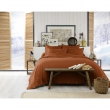 Housse de couette chaude en flanelle 260 x 240 cm Candice Orange, image n° 2