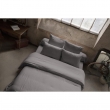 Housse de couette gaze de coton Bio 200x200 cm Gris anthracite, image n° 5