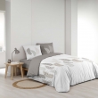 Housse de couette imprimé 260x240 cm 100% coton 57 fils + 2 taies Goyave, image n° 5