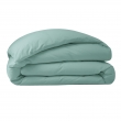Housse de couette Percale de coton peign&eacute; 80 fils/cm&sup2;- 260 x 240 cm - C&eacute;ladon, image n° 4