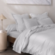 Housse de couette Percale de coton peign&eacute; 80 fils/cm&sup2;- 260 x 240 cm - Perle, image n° 3