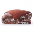 Housse de Couette R&eacute;versible 200 x 200 cm Double Gaze de Coton 125 g/m&sup2; Alba Terracotta, image n° 4
