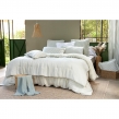 Housse de Couette R&eacute;versible 240 x 220 cm Double Gaze de Coton 125 g/m&sup2; Livia Eucalyptus, image n° 6