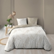 Housse de couette réversible 260 x 240 cm coton 57 fils Cassia, image n° 1