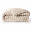Housse de Couette R&eacute;versible 260 x 240 cm Double Gaze de Coton 125 g/m&sup2; Livia Ficelle, image n° 5