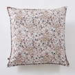 Housse de coussin 60 x 60 cm polyester imprimé + enduction capucine pampa Multicolore, image n° 1