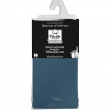 Lot de 2 Draps housse bleu 160 x 200 cm en percale bonnet de 30 cm, image n° 2