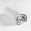 Lot de 2 draps housse king size 180 x 200 cm coton 57 fils Blanc, image n° 2