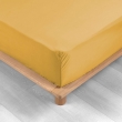 Lot de 2 Draps housse King size Jaune 180 x 200 cm en percale bonnet 30 cm, image n° 3