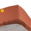 Lot de 2 Draps housse King size Orange 180 x 200 cm en percale bonnet 30 cm, image n° 1