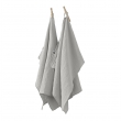 Lot de 2 essuie-mains gaze de coton 50 x 70 cm nuage Gris, image n° 1