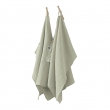 Lot de 2 essuie-mains gaze de coton 50 x 70 cm vert d'eau Vert, image n° 1