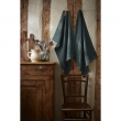 Lot de 2 essuie-vaisselle lin lavé 50 x 70 cm soline Gris foncé, image n° 2