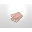 Lot de 2 gants 15 x 21 cm éponge unie garance rose poudré Rose, image n° 2