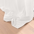 Lot de 2 Rideau tamisant 135 x 260 cm velours uni Novana Blanc, image n° 3