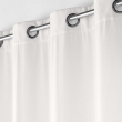 Lot de 2 Rideau tamisant 135 x 260 cm velours uni Novana Blanc, image n° 4