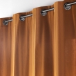 Lot de 2 Rideaux a oeillets 135 x 260 cm coton recycl&eacute; Twily Camel, image n° 4