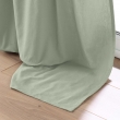Lot de 2 Rideaux a oeillets 135 x 260 cm coton recycl&eacute; Twily Sauge, image n° 5